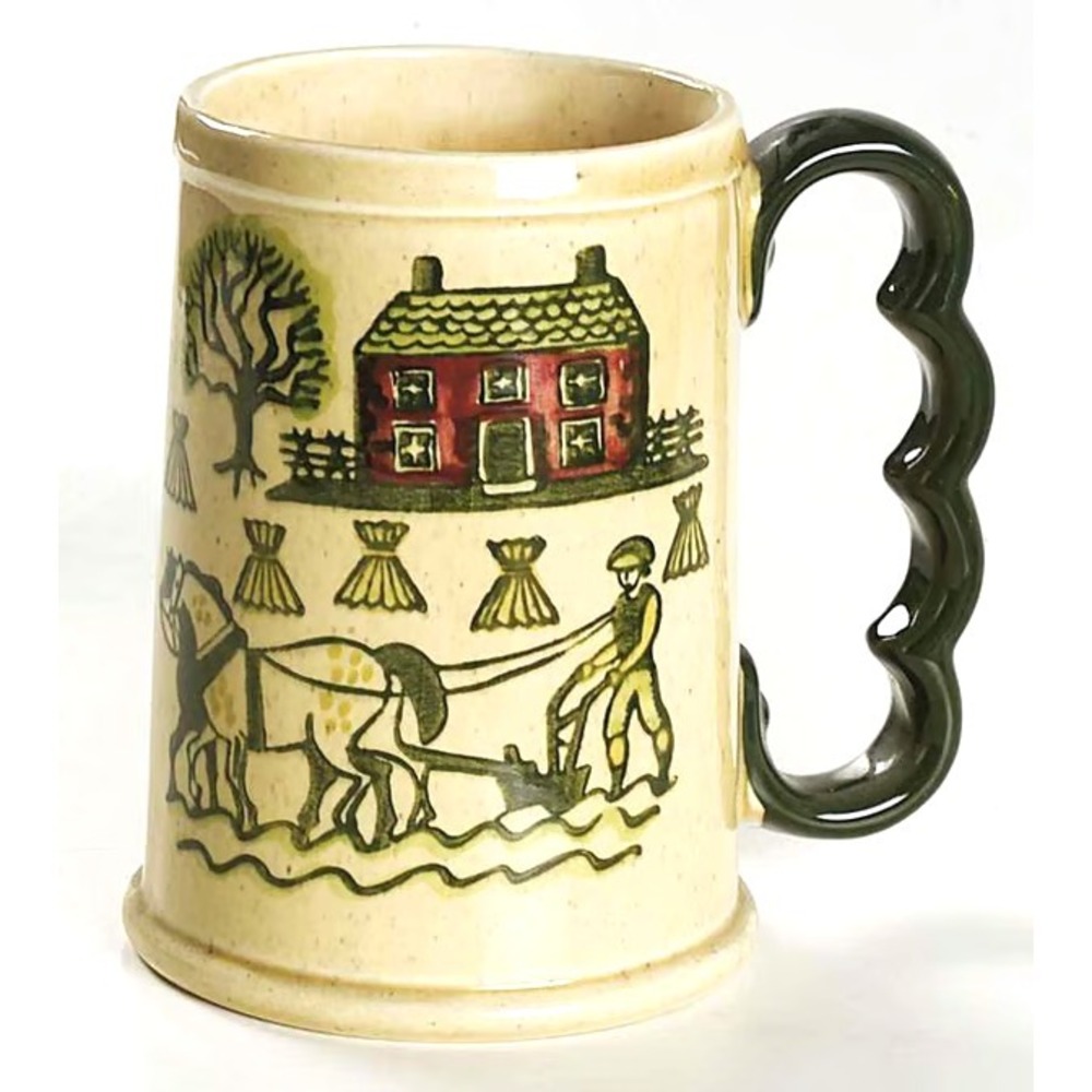 Vintage Rare Poppytrail Mug Metlox Homestead Provincial Vernon 5" Grandmug